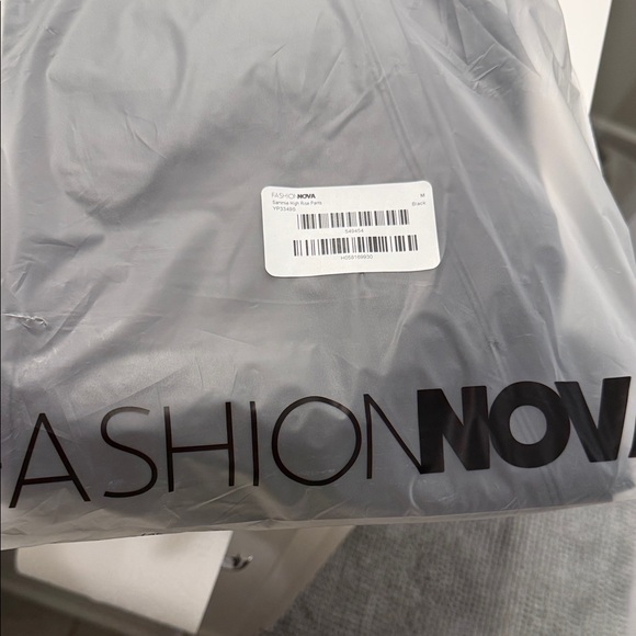 Sammie High Rise Leather Pants - Black - Picture 6 of 6